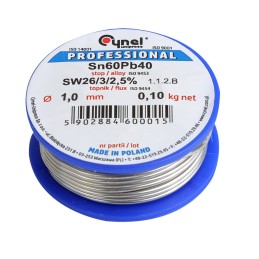 Cyna 1.0mm 100g 60%SN SW26