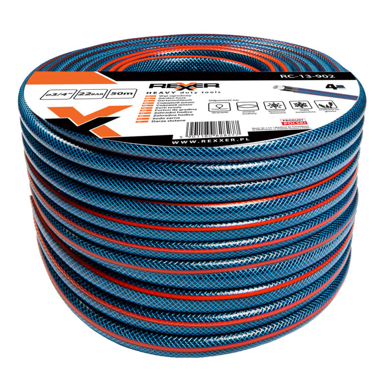 4-warstwowy wąż ogrodowy 3/4" 50m - obrazek 2