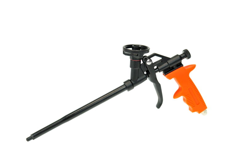 Pistolet do pianki montażowej metalowy korpus pokryty teflonem - obrazek 3