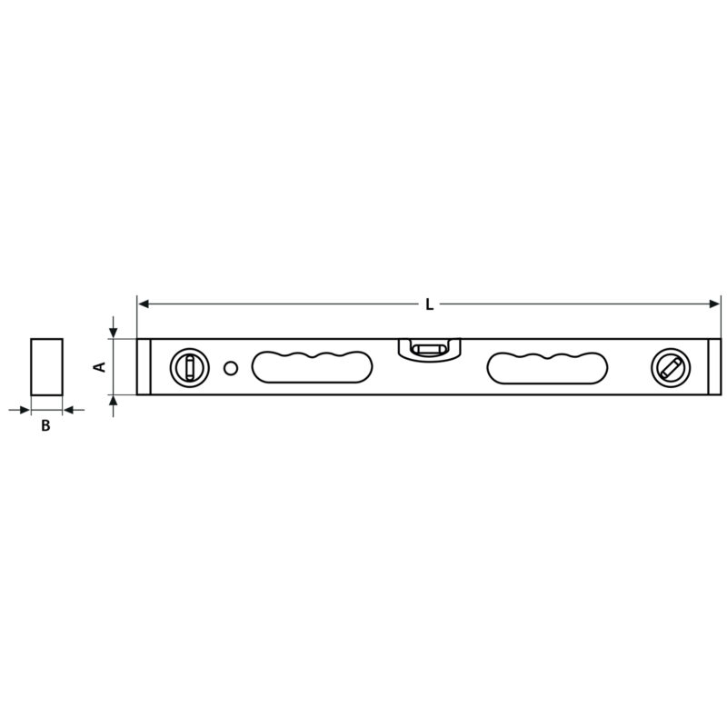 Poziomnica aluminiowa 180cm - obrazek 6