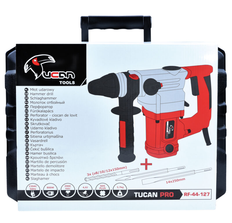 Młot udarowy 850 W SDS+ - obrazek 12