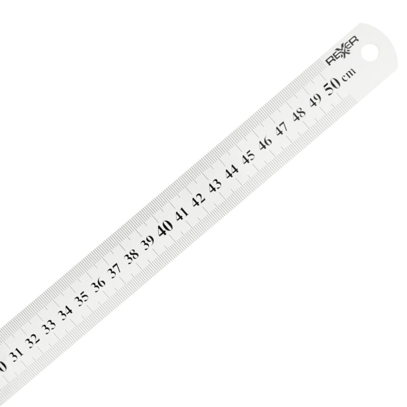 Przymiar liniowy INOX 500 mm - obrazek 2