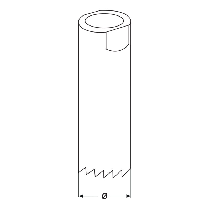 Otwornica bi-metalowa 22 mm - obrazek 5