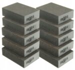 Gąbka ścierna prostopadłościan K60 100x68x25 mm, 10 sztuk