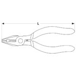 Szczypce uniwersalne precyzyjne 115 mm - obrazek 2