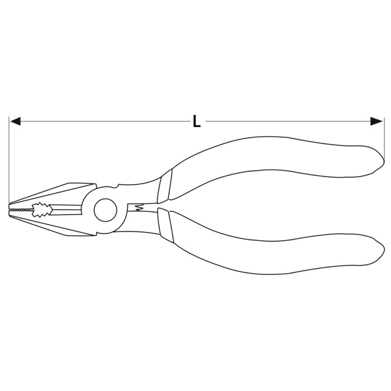 Szczypce uniwersalne precyzyjne 115 mm - obrazek 2