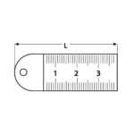 Przymiar liniowy INOX 1000 mm - obrazek 6