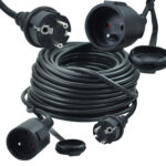 Przedłużacz budowlany 10 m 3x1,5 mm IP44