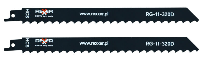 Brzeszczot do piły szablastej HCS, 228 x 19 x 1,2 mm, 2 sztuki - obrazek 5