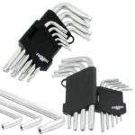 Klucze Torx z otworem krótkie T10-T50 9 sztuk