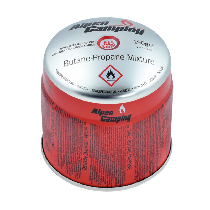Palnik gazowy z zapłonem piezoelektrycznym 1700 W Standard + kartusz z gazem butan 190 g (5 sztuk) - obrazek 11