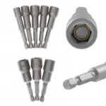 Nasadki magnetyczne Hex 1/4" 8 sztuk