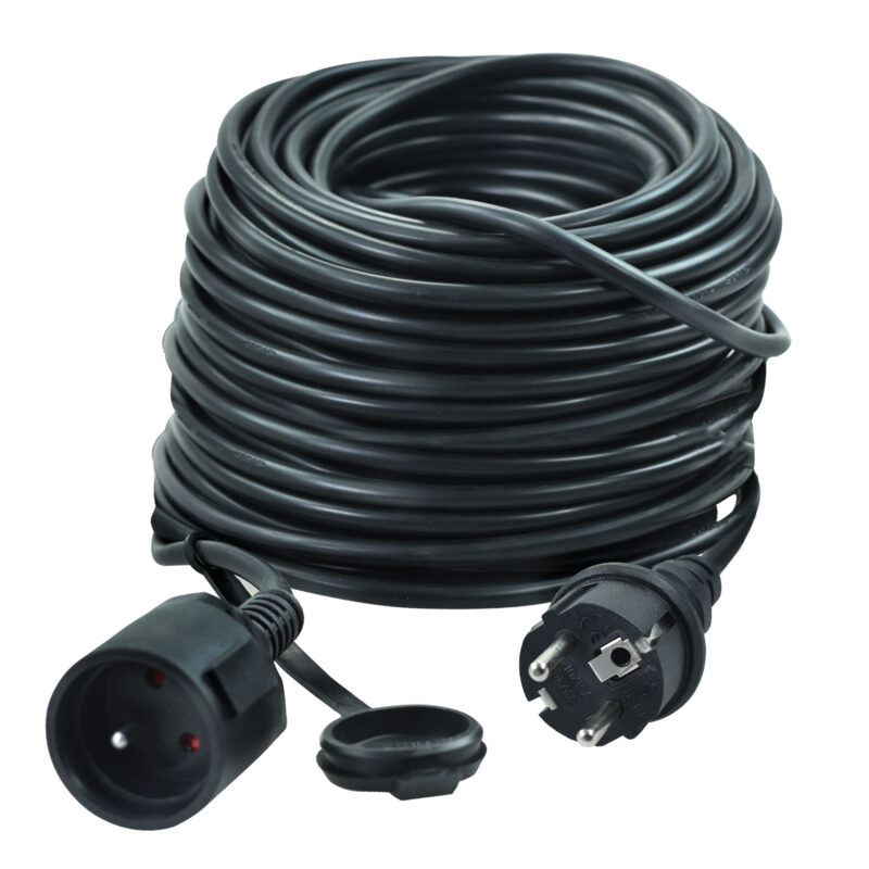 Przedłużacz budowlany 30 m 3x1,5 mm IP44 - obrazek 2