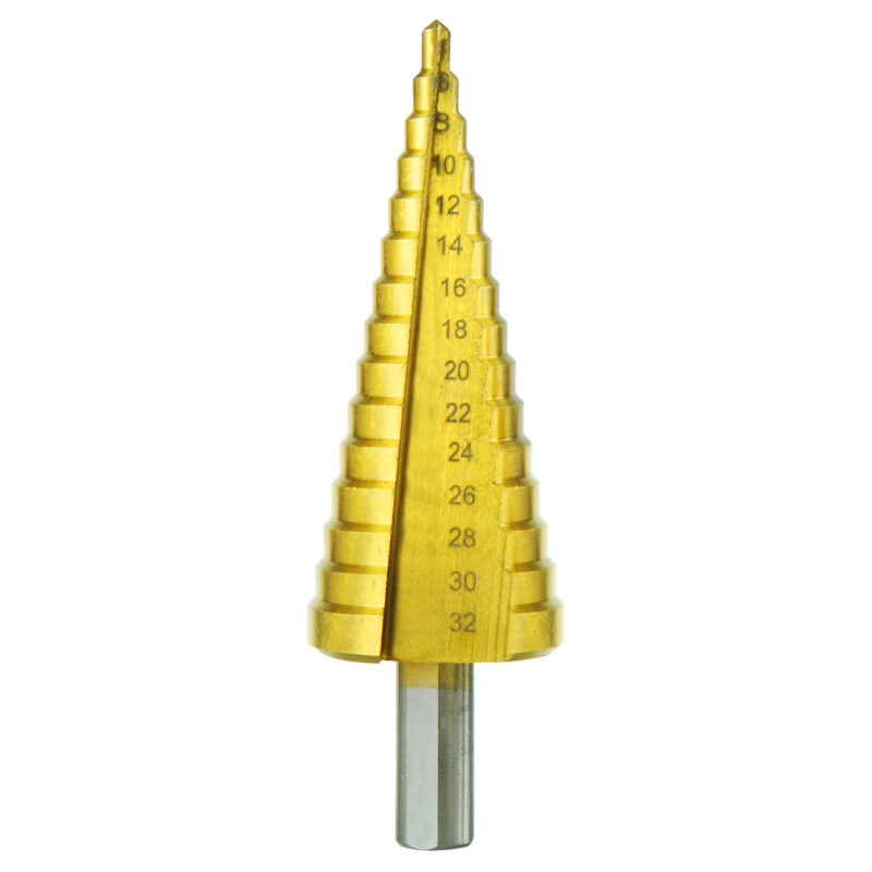 Wiertło stopniowe HSS powlekane tytanem 4-32 mm - obrazek 4