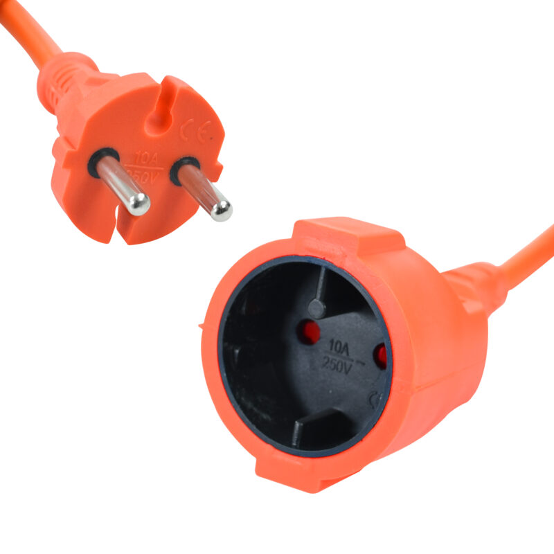 Przedłużacz Ogrodowy 10 m 2x1 mm IP20 - obrazek 3