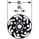 Tarcza diamentowa do szlifowania betonu, Boomerang, 125 x 22,2 mm - obrazek 8