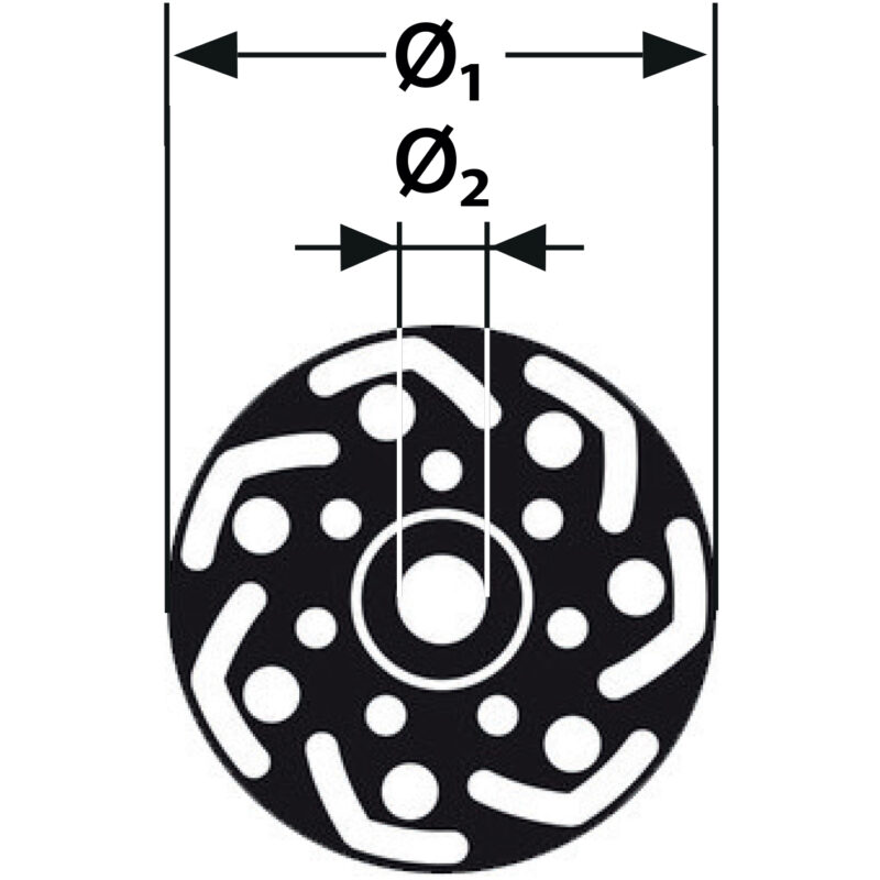 Tarcza diamentowa do szlifowania betonu, Boomerang, 125 x 22,2 mm - obrazek 8