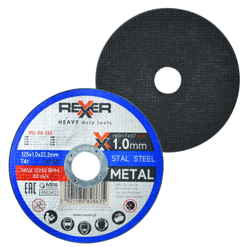 Tarcza do cięcia metalu 125 x 1,0 mm - obrazek 7