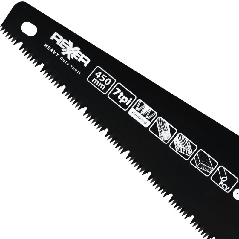Piła płatnica 450 mm 7 TPI Black Cut - obrazek 4