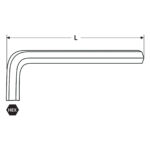 Klucze imbusowe długie 1,5-10 mm 9 sztuk - obrazek 6