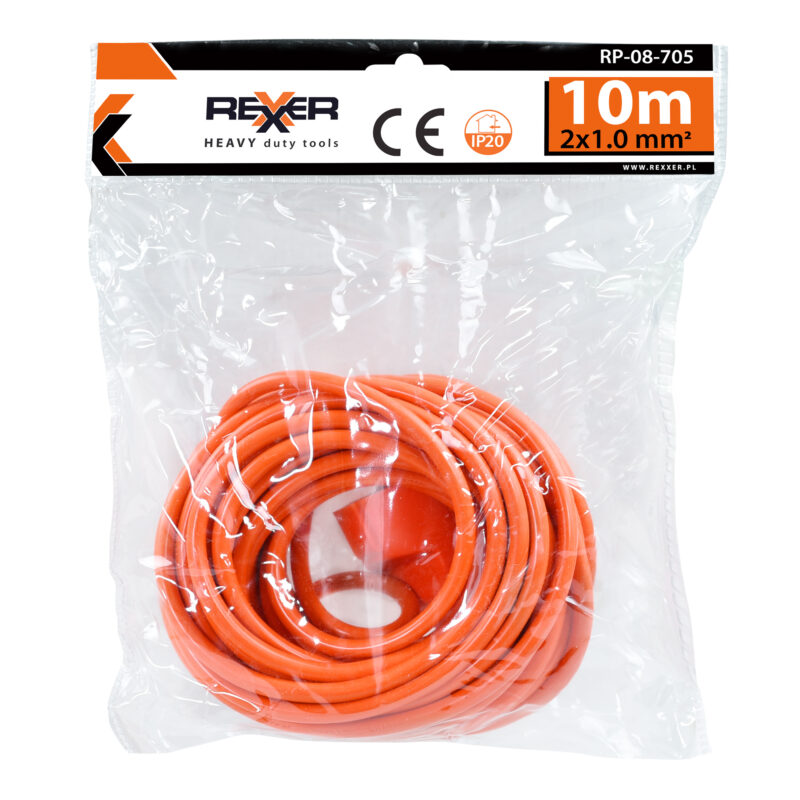 Przedłużacz Ogrodowy 10 m 2x1 mm IP20 - obrazek 5
