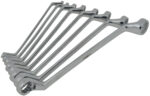 Klucze oczkowe odgięte 6-22 mm 8 sztuk CRV - obrazek 5