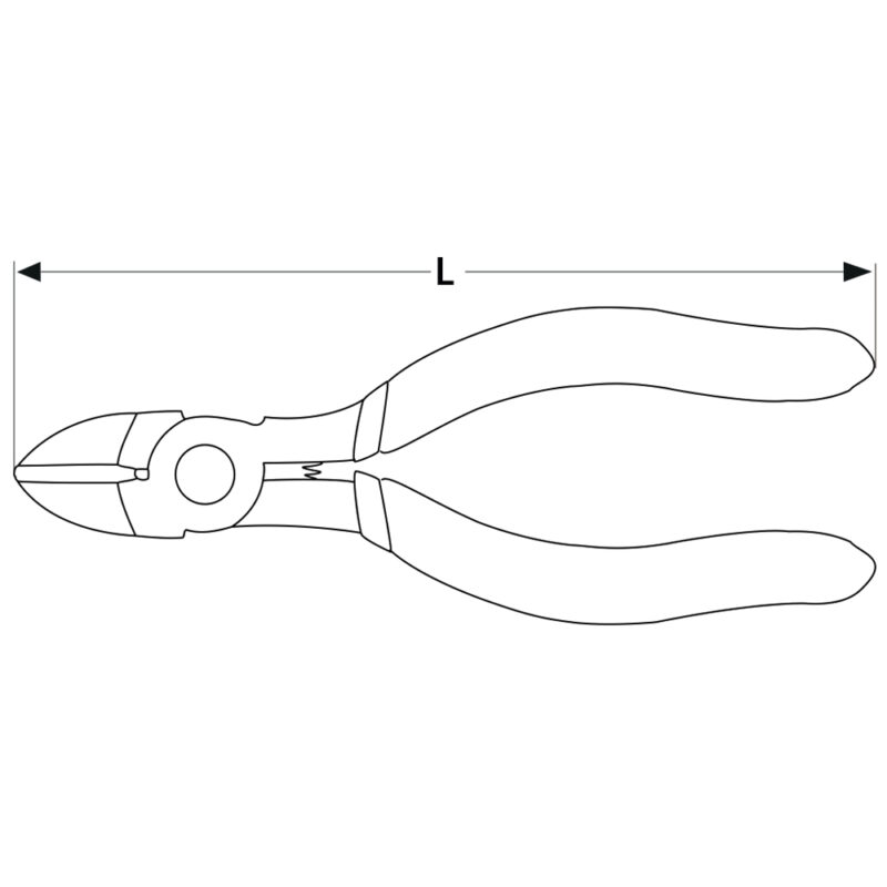 Szczypce boczne precyzyjne 115 mm - obrazek 2