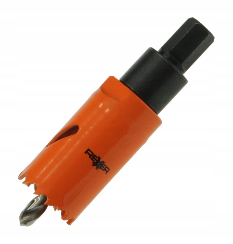 Otwornica bi-metalowa 27 mm + adapter - obrazek 2