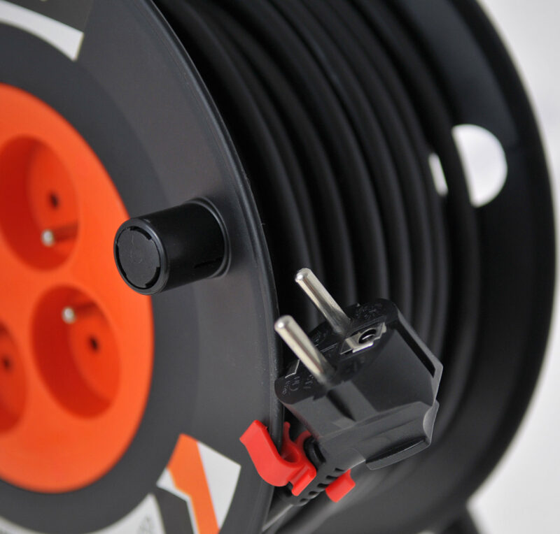 Przedłużacz na plastikowym bębnie 25 m 3x1.5 mm IP20 - obrazek 6