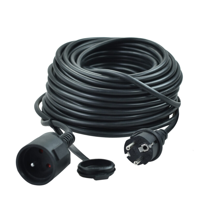 Przedłużacz budowlany 10 m 3x1,5 mm IP44 - obrazek 2