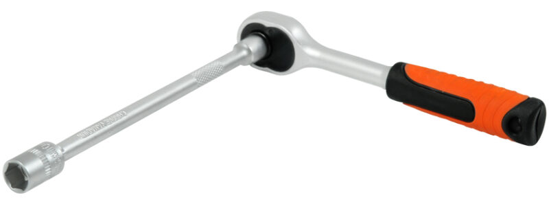 Klucze nasadowe + grzechotka 1/4" 12 elementów CRV - obrazek 7