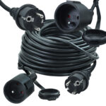 Przedłużacz budowlany 20 m 3x1,5 mm IP44