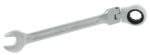 Klucze płasko-oczkowe łamane z grzechotką 8-17 mm 5 sztuk - obrazek 5