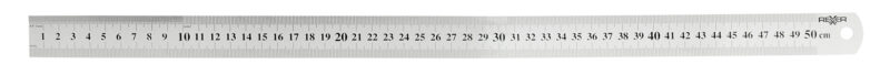 Przymiar liniowy INOX 500 mm - obrazek 3