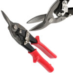 Nożyce do blachy lewe 250 mm CRV