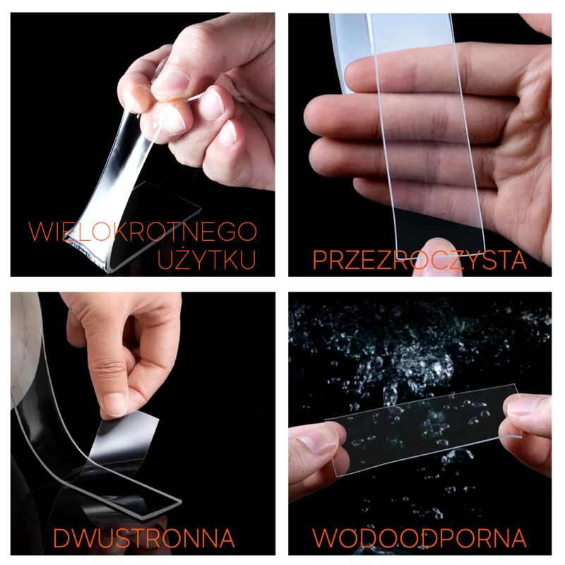 Taśma dwustronna 3M / 30 mm NANO - obrazek 5