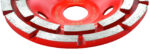 Tarcza diamentowa do szlifowania betonu, dwusegmentowa, 125 x 22,2 mm - obrazek 5