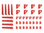 Tablica warsztatowo-narzędziowa 73 elementy - obrazek 8