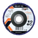 Tarcza do usuwania rdzy fioletowa 125x22,2 mm - obrazek 6