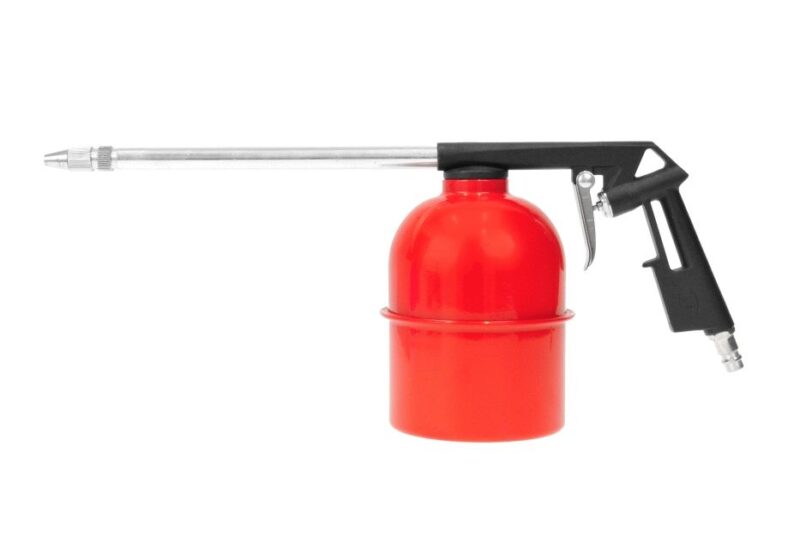 Kompresor olejowy 50 L 8 bar + zestaw lakierniczy 5 elementów - obrazek 12