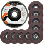 Tarcza ścierna listkowa K60 125 mm (10 sztuk)