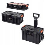 Zestaw skrzynek na kółkach REXXER System TWO SET PLUS 530 x 685 x 295 mm - obrazek 3