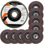Tarcza ścierna listkowa K80 125 mm (10 sztuk)