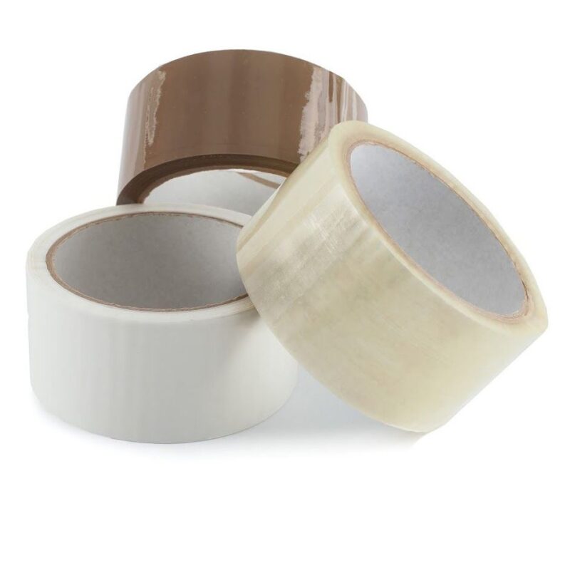 Taśma pakowa przeźroczysta 48 mm x 45 m (72 sztuki) - obrazek 3