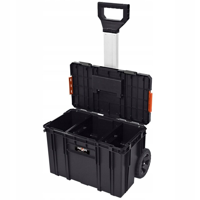 Skrzynka na kółkach REXXER System TWO CART PLUS 530 x 345 x 295 mm - obrazek 3
