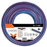 4-warstwowy wąż ogrodowy 1/2" 50 m + złączki + plastikowy pistolet zraszający - obrazek 3