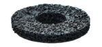 Zestaw tarcz do usuwania rdzy "włosy murzyna" czarna 125x22,2 mm (5 sztuk) - obrazek 4