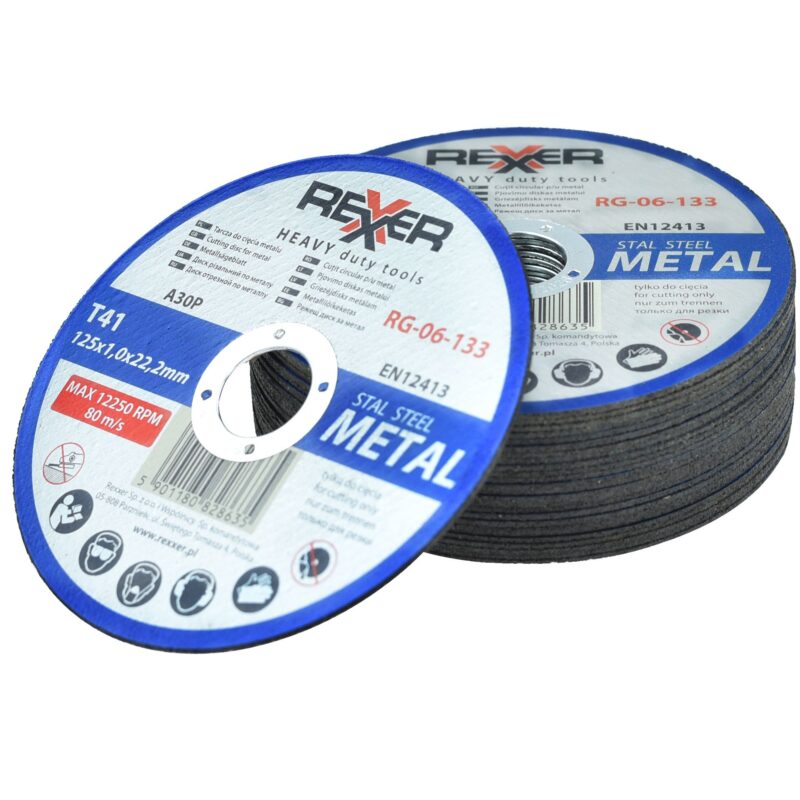 Tarcza do cięcia metalu 125 x 1.0 mm (25 sztuk) - obrazek 5