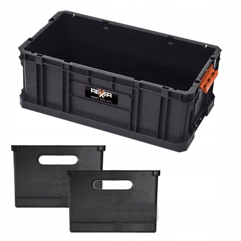 Skrzynka narzędziowa REXXER System TWO BOX 200 Flex 530 x 295 x 195 mm - obrazek 2