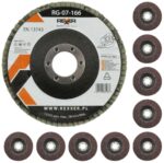 Tarcza ścierna listkowa K100 115 mm (10 sztuk)